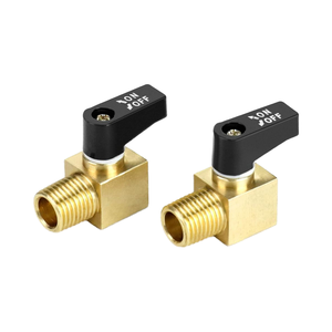 <strong>HI</strong>-<strong>TEK</strong> WD7489 Mini Brass Ball Valve 1/4 In. NPT Male X NPT Female Manual Water Shutoff Air Compressor Oil Base ODM Supported 650 - Product Image 4