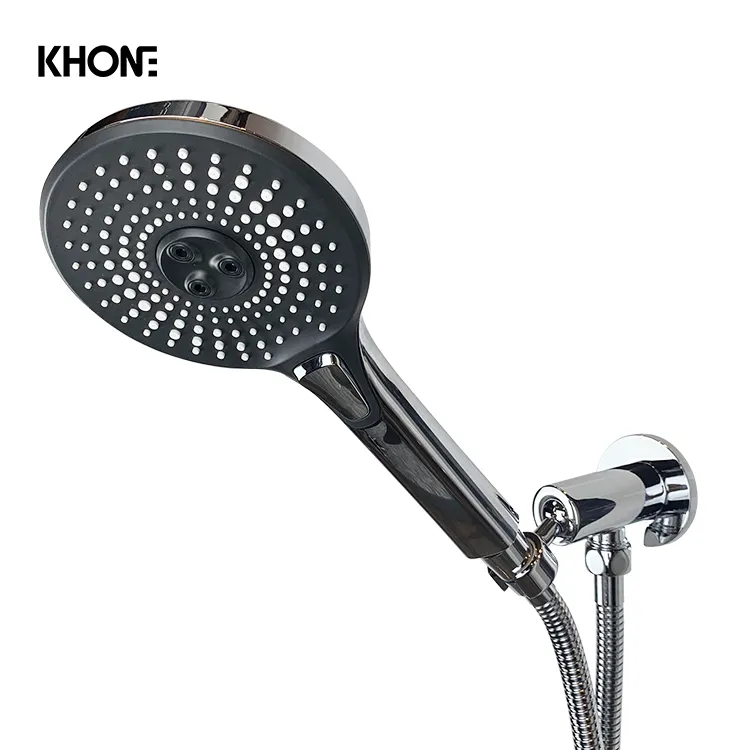 wholesale amazon hot sale 3 gears shower rain head bathroom hand held spray shower head with Hose