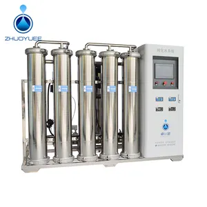 Equipo de agua ultrapura de agua pura completamente automático Fabricante de sistemas de equipos de destilación y purificación RO