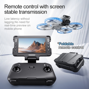 Dron profesional para fotografía aérea M6S, cámara 4K HD, pantalla grande RC de 4,3 pulgadas, Fpv, plegable con luz LED, cuadricóptero sin escobillas - Product Image 3