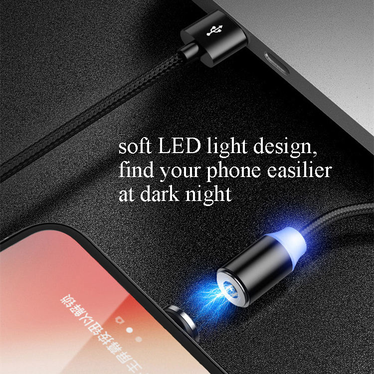 1M Braided 3-IN-1 Charging Cable - Image 6