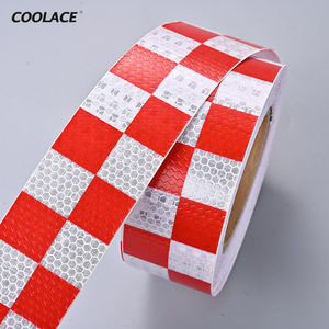 Nastro di avvertimento riflettente freccia in PVC bagliore nel buio nastro per auto camion moto bicicletta - Product Image 3