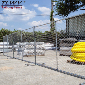 <strong>Temporary</strong> Fencing American Standard 6ft 8ft <strong>Chain</strong> <strong>Link</strong> Galvanize <strong>Temporary</strong> <strong>Fence</strong> Panels Movable <strong>Temporary</strong> Security <strong>Fence</strong> - Product Image 6