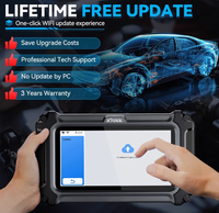 Herramienta de diagnóstico de coche XTOOL D5S OBD2 con nueva transmisión de motor Linux OS ABS SRS diagnóstico 15 + reestablece actualizaciones gratuitas de por vida
