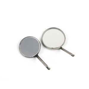 Testa dello specchio della bocca della superficie anteriore di ispezione dentale in acciaio inossidabile - Product Image 5