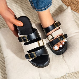 Sandales compensées d'été pour femme 2026 – Nouvelle collection élégante et tendance, faciles à assortir, décontractées à semelle épaisse - Product Image 2