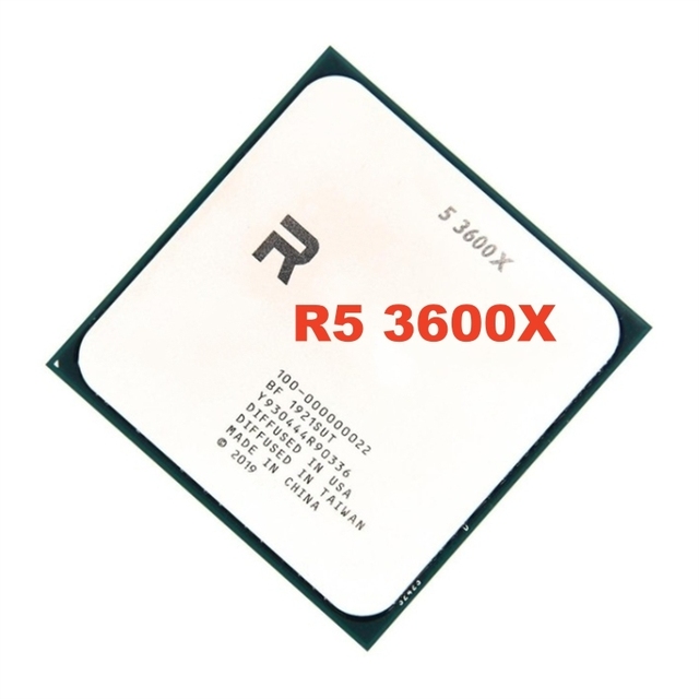 R5 3600X Processor Cpu 6cores 3.8GHz 7NM 95W Socket AM4 CPU For Desktop Games R5 3600X CPU Processor
