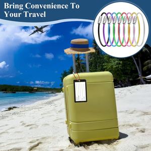 YIWANG Llavero de Alambre de Acero Inoxidable de 150 mm con Anillo de Cierre de Rosca - Product Image 4