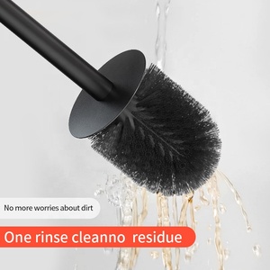 Cheap Household Economical Bathroom Rust Free Space <strong>Aluminum</strong> Wall Mounted Floor Standing <strong>Toilet</strong> <strong>Brush</strong> <strong>Toilet</strong> Cleaning <strong>Brush</strong> - Product Image 4