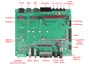 ODM wifi6 5.8G modul 802.11ax không dây BT ax3000mbps Cổng IoT máy chủ Wi-Fi mt7981b Bộ định tuyến Wifi mô-đun 2.5Gpbs Wifi mô-đun