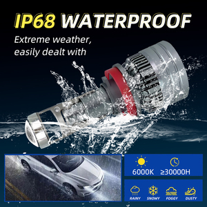Sfida V23 6000K Led Đèn Pha bóng đèn tùy chỉnh bao bì, cho H4 <span class=keywords><strong>H7</strong></span> H11 xe đèn pha và LED sương mù ánh sáng, tuổi thọ dài - Product Image 6