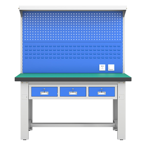 Banc de travail de laboratoire d'<span class=keywords><strong>atelier</strong></span> <span class=keywords><strong>industriel</strong></span> meuble d'établi antistatique avec armoire - Product Image 2