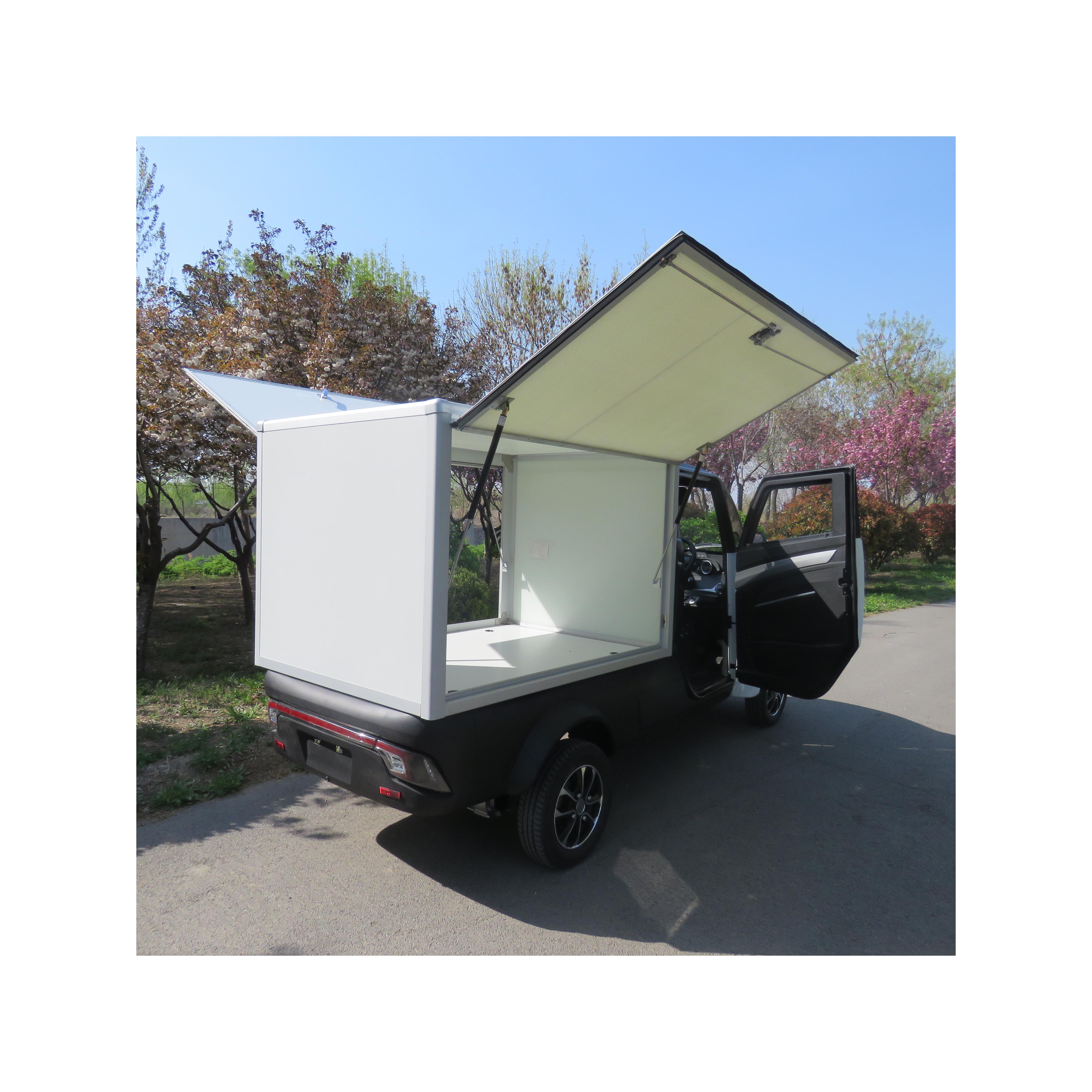 4 wheel electric personal food delivery transport vehicle