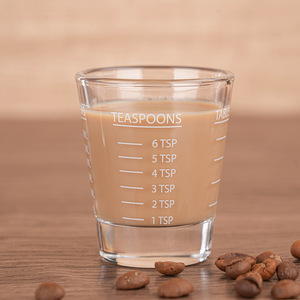 <span class=keywords><strong>Taza</strong></span> <span class=keywords><strong>Medidora</strong></span> Ecológica de 30 <span class=keywords><strong>Mililitros</strong></span> / 1 Onza - Juego de Herramientas para Cafetera y Barman Sin Plomo - Product Image 2