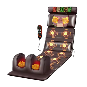 Neue PMA Elektrische Infrarot-Massagematte Luftpolster-Roller Ganzkörper-Airbag Vibrations-Streckungs-Druckmassagematte PU-Material - Product Image 1