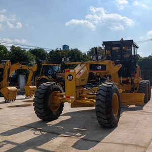 รถเกรดเดอร์มือสอง Caterpillar Cat 140k/140h รุ่นปี 2023 พร้อมเครื่องยนต์ ปั๊ม เกียร์บ็อกซ์ - รับประกัน 1 ปี ได้รับการรับรองมาตรฐาน CE ISO EPA สำหรับงานก่อสร้าง - Product Image 3