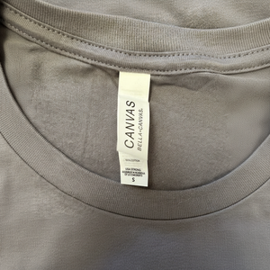 Casuals Light Grey Slim-<b>Fit</b> <b>T</b> <b>Shirt</b> Basic Grey <b>T</b>-<b>Shirt</b> Mens Bella & Canvas Short Sleeve <b>T</b> <b>Shirt</b> Round Neck Grey - Product Image 1