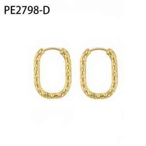 Amy Amy Fashion <b>Hoop</b> Earrings <b>Silver</b> Plated Alloy Women's Classic Style PE2798 - Product Image 2