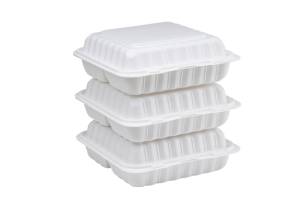 Вынос микроволновая печь <span class=keywords><strong>2</strong></span> отсека PP одноразовый пластиковый безопасный пищевой контейнер - Product Image 6