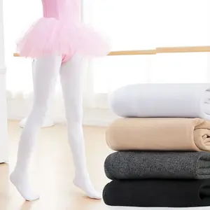 Hot Selling Kids Elastic Stockings Nylon in stock Wholesale Pantyhose Tights Thin Girls Dance Pantyhose