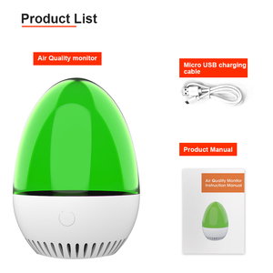 Détecteur de dioxyde de carbone pour chambre à coucher, autonomie ultra longue, recharge USB, compteur de CO2 domestique, connexion Wi-Fi Tuya - Product Image 4