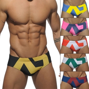 Traje de Baño Masculino Estampado 2020, Sexy, Verano, Calzoncillos de Baño de Cintura Baja, Traje de Baño con Efecto Voluminizador, Ropa de Playa, Moda Deportiva Corta para Hombre - Product Image 6