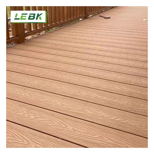 Nouveautés 3D Grain Imitative <span class=keywords><strong>Bois</strong></span> Moletage Composite Matériau de terrasse Résistant à l'eau Wpc Revêtement de <span class=keywords><strong>sol</strong></span> pour Terrasse - Product Image 2