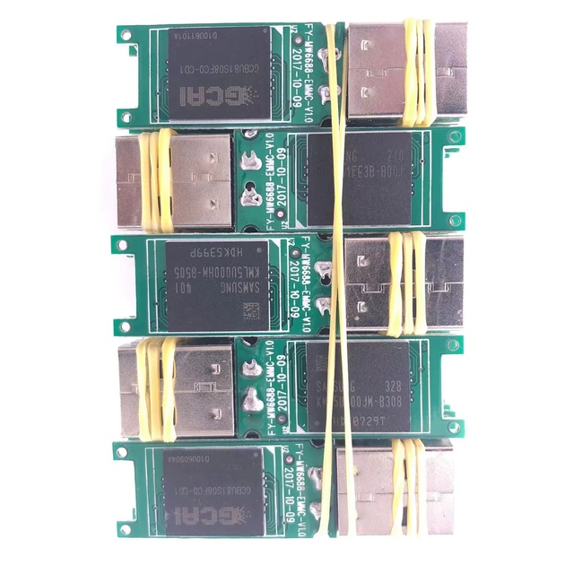 Factory Price Metal USB Flash Drive PCBA Naked Chip 16GB 32GB 64GB Micro UDP No Case Data Storage DIY New Bulk Supplier