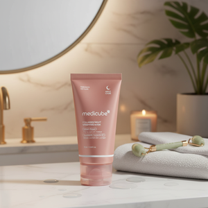 Masque d'emballage de nuit au collagène Medicube-Fabriqué en Corée Masque hydratant au collagène Soins du visage Soins de la peau coréens Cosmétiques de marque privée - Product Image 3