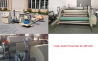 Máquina Cortadora y Rebobinadora de Rollos de Papel Jumbo Numérica JS-PRS-P1600-22