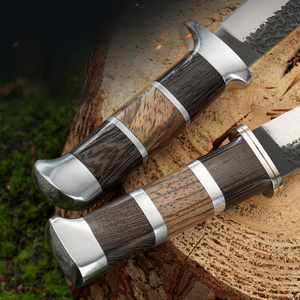 Cuchillo de Deshuesar Hongrui Camping Chef con Cuchillas para Deshuesar, Hoja de Acero Inoxidable 4cr13, Mango de Madera para Uso en Cocina al Aire Libre - Product Image 3