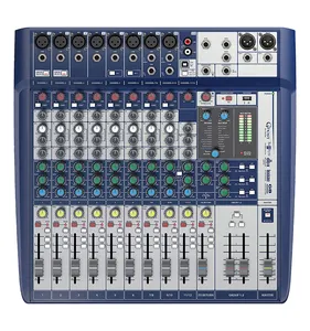 Mixer Audio Soundcraft 12 Channel Signature untuk Penampilan Bernyanyi Panggung 2 Pesanan