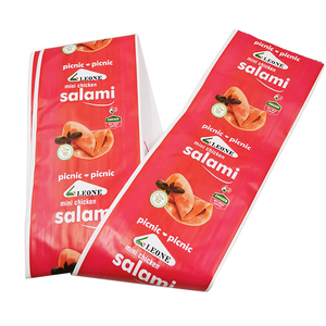 Boyaux de Saucisse Personnalisés Impression Flexographique Couleur Rose Polyamide Qualité Alimentaire Marque Kingred MOQ 100kg Calibre 20-160mm Emballage - Product Image 4