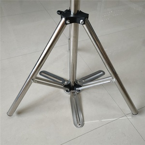 Support de tête de mannequin réglable professionnel pour salon de coiffure, trépied en acier inoxydable pour présentation de coiffures - Product Image 4