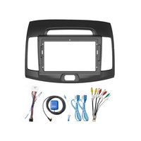 Meihua - Kits de cadre de radio automobile de haute qualité pour Hyundai Elantra 2006-2010, comprenant un faisceau de câblage, garantie 1 an