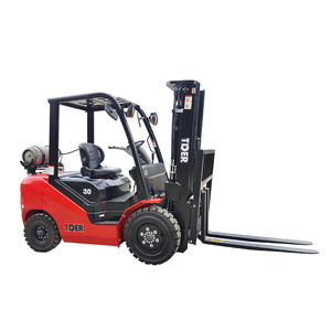 中国2.5トン2トンFg30 LPGガス3000kgプロパン屋内コンターバランスガソリンガスLPGフォークリフト - Product Image 1