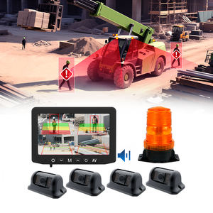 24V Grande Construção Carregador Escavadeira Empilhadeira Pedestre Sistema de Aviso Proximidade AI Câmera Blind Spot <span class=keywords><strong>Car</strong></span> Light Acessórios - Product Image 5
