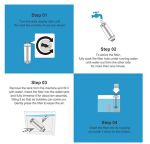 Cartucho de Filtro de Agua para <span class=keywords><strong>Cafetera</strong></span> <span class=keywords><strong>DeLonghi</strong></span> DLSC002, Repuesto de Carbón Activado Suavizante para Modelos ECAM/ESAM/ETAM/BCO/EC - Product Image 5