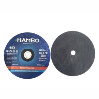Disque de coupe abrasif durable de 14 pouces pour tôles d'acier, coupe intensive
