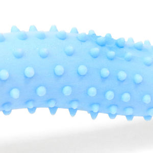 Jouet à mâcher interactif en mousse TPR durable et couineur en forme d'os pour chien, 10,5x4,2 cm, pour le jeu et l'entraînement, utilisation intérieure/extérieure - Product Image 3