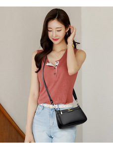 New Fashion Designer Woman Handbag PU Leather Pure Color Handle <b>Bag</b> Lady Tote Shoulder <b>Bag</b> - Product Image 3