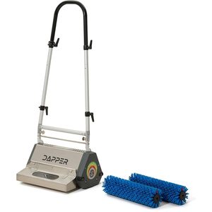 Dapper Counter Rotating <b>Brush</b> Commercial <b>Carpet</b> Hard Floor Cleaner 18 In 450 Rpm Quiet 53 Dba Heavy Duty - Product Image 1