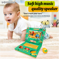 Juguete Educativo de Computadora Portátil de Plástico para Bebés y Niños con Música, Gran Venta