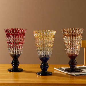 <span class=keywords><strong>Vase</strong></span> américain <span class=keywords><strong>de</strong></span> grande taille <span class=keywords><strong>en</strong></span> <span class=keywords><strong>verre</strong></span>, couleur élégante, sur <span class=keywords><strong>pied</strong></span> haut, pour fleurs hydroponiques, fleurs séchées, ornements décoratifs - Product Image 3