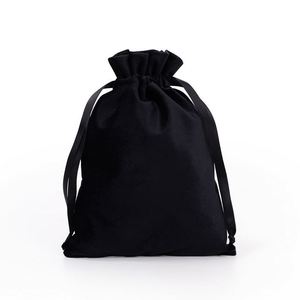 2025 Hot Sale Custom Recycle Organic Muslin Cotton Canvas Fabric Drawstring Shoe <b>Bag</b> With Logo - Product Image 6