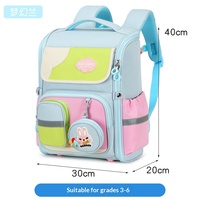 Nouveaux sacs à dos de style britannique, grande capacité, respirants, imperméables, en polyester, à motifs géométriques, avec sangles à coussin d'air, vente en gros