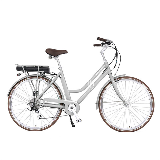 1000 Watt Folding Electric Bike / Electric Cargo Bike Two Wheel / Electric Bike Middle Motor