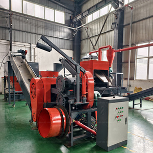 Broyeur de pneus automatique écologique à double arbre pour la granulation du caoutchouc, machine de recyclage des pneus, usine de recyclage des pneus, longue durée de vie - Product Image 6