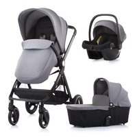 Poussette pliante automatique poussette bebe poussette compacte landau de voyage automatique 2 en 1 poussette légère pour bébé