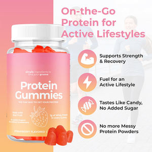 本物のフルーツプロテインガミシュガーフリー1gホエイプロテイン便利な筋肉エネルギースナック - Product Image 4